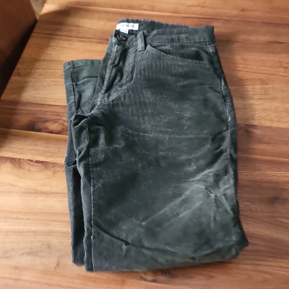 Goodthreads Dark Green Corduroy Trousers